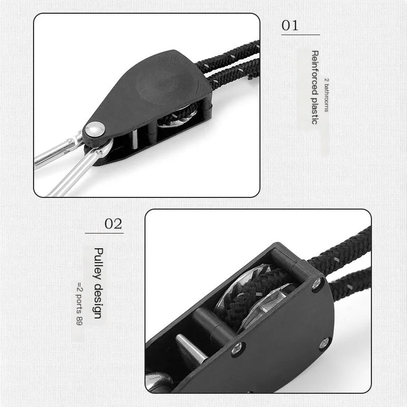 🔥New Hot Selling🪢Portable Adjustable Fix Camping Rope🌳