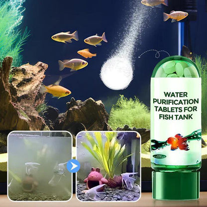 ♻️35 Tablets / Pack💧Powerful Aquarium Water Purification Tablet