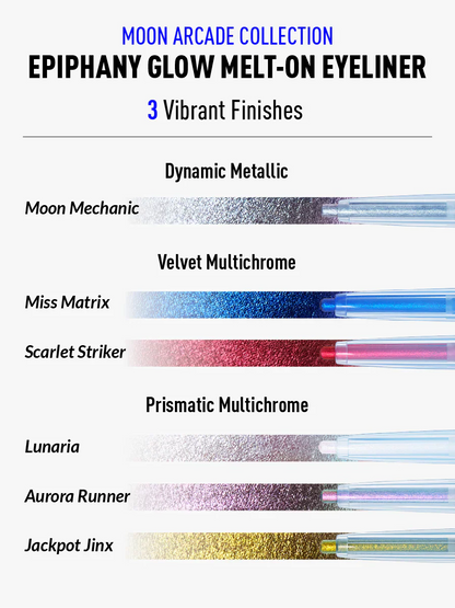 Moon Arcade 6-Eyeliner Set