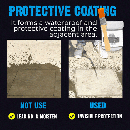 🔥Covers 6m²/Pack🔥Transparent Waterproof Coating🚫🌊