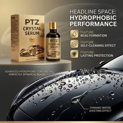 💥Crystal Serum – 9h Professional Ceramic Coating For Car Paint, Gloss & Protection