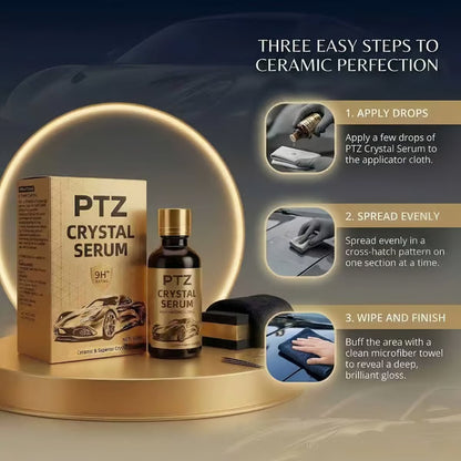💥Crystal Serum – 9h Professional Ceramic Coating For Car Paint, Gloss & Protection