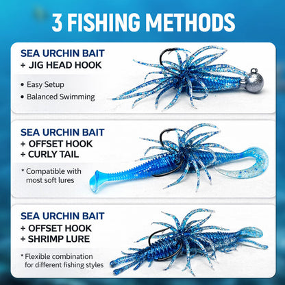 ✨Limited 30% Discount🐟 Bionic Sea Urchin Soft Lure