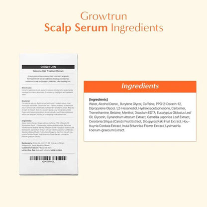 Hair GrowthSerumwith Built in Brush for Hair Growth & Thickening
