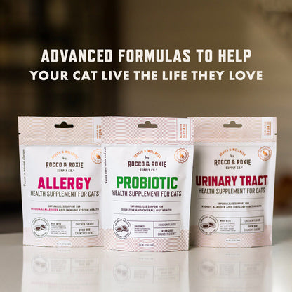 Rocco & Roxie Cat Probiotic Health Supplement