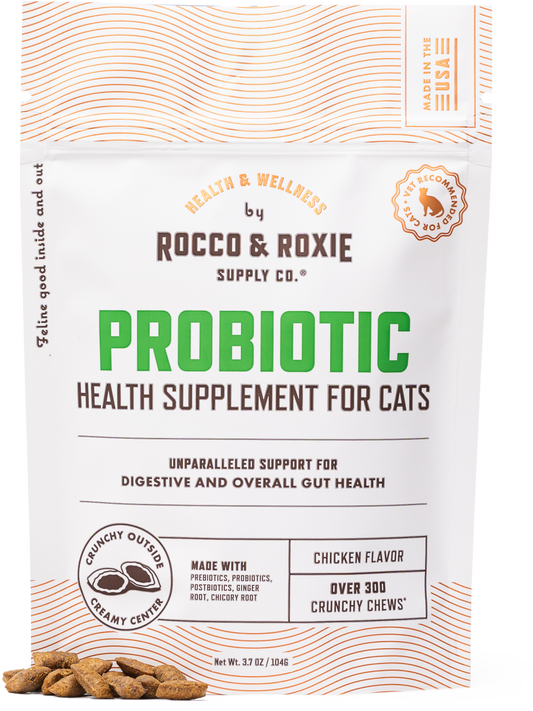 Rocco & Roxie Cat Probiotic Health Supplement
