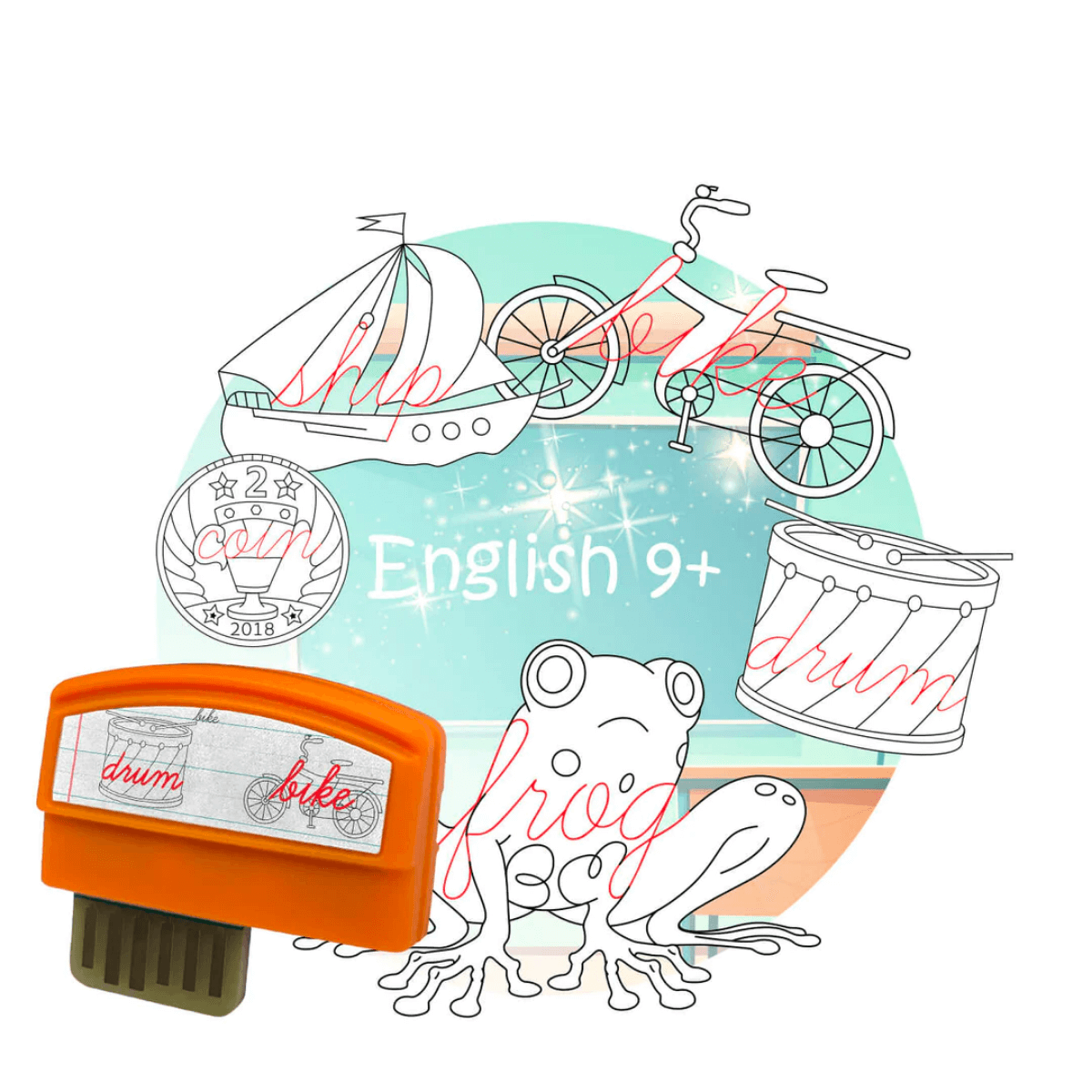 English Cursive [Ages 9+] Creativity Pack | smART sketcher® 2.0
