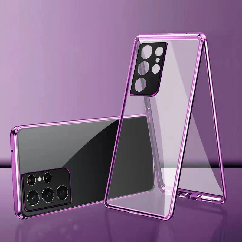 Magnetic Full-Coverage Protective Phone Case For Samsung Galaxy S Series & iPhone Series