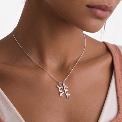 Vertikalt Namnhalsband