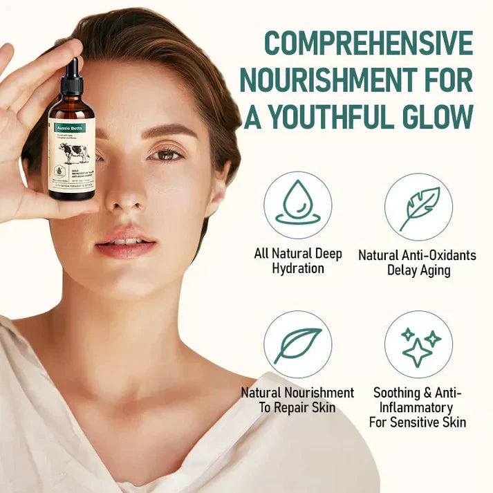 Aussie Betta Golden Micro-Peptide Tallow Serum-Gentle Anti-Aging for Sensitive Skin