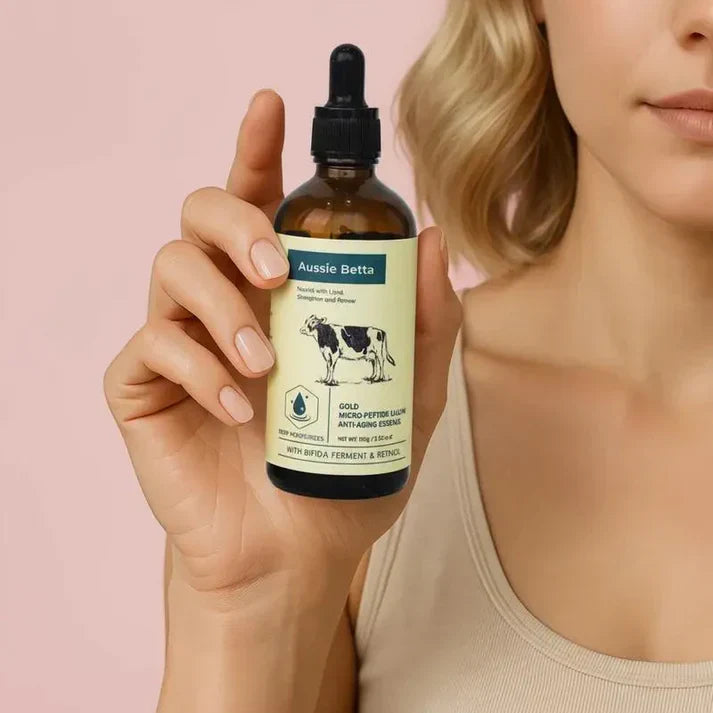 Aussie Betta Golden Micro-Peptide Tallow Serum-Gentle Anti-Aging for Sensitive Skin