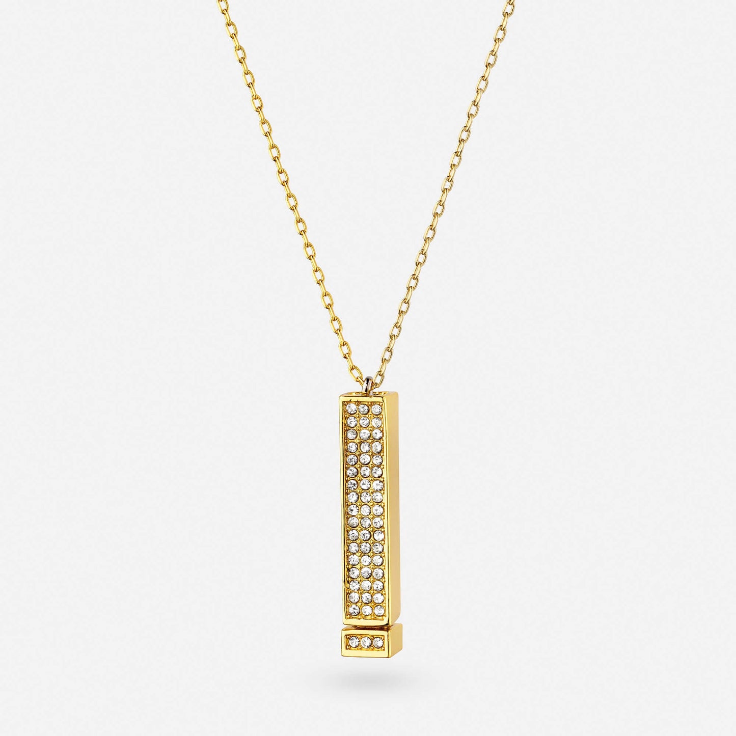 "I Love You" Halsband - Äkta Guld