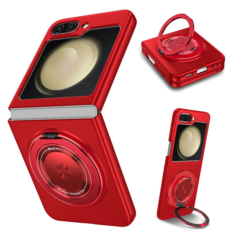 Suitable for Galaxy Z Fold Magnetic Rotating Bracket Mobile Phone Case