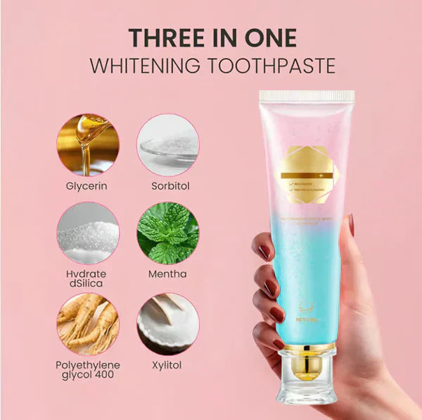 【Triple Whitening】Niacinamide Whitening Toothpaste