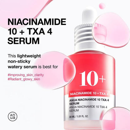 ANUA NIACINAMIDE 10% + TXA 4% DARK SPOT CORRECTING SERUM