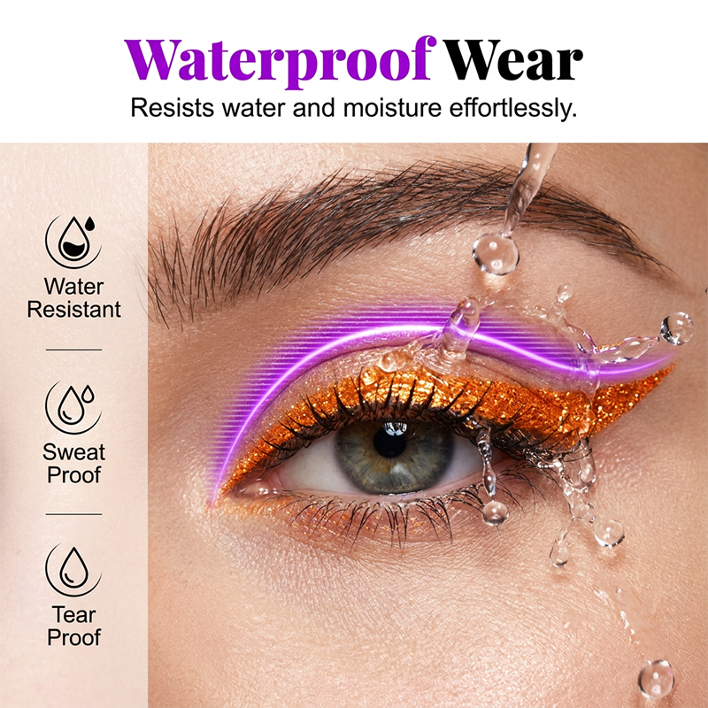 🎉BUY 1 GET 1 FREE🎉Colorful Smudge-Proof Glitter Eyeliner Pencil